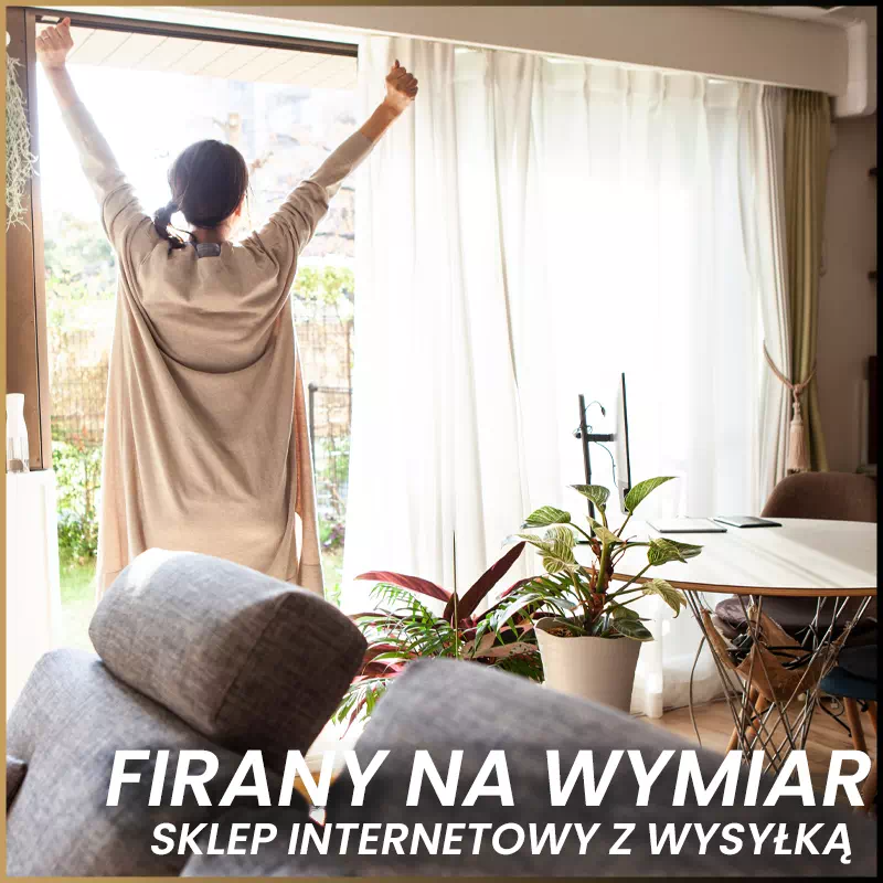 firany na wymiar 